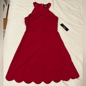 Lulu's Red Mini Dress